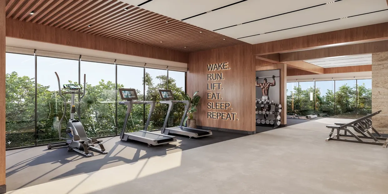 Fitness centre and indoor games